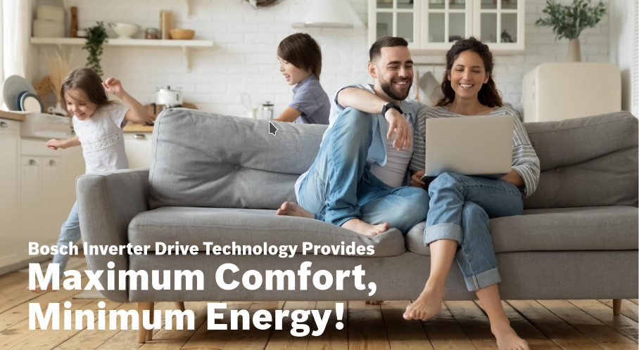 Benefits of Bosch Inverter Ducted Split Systems