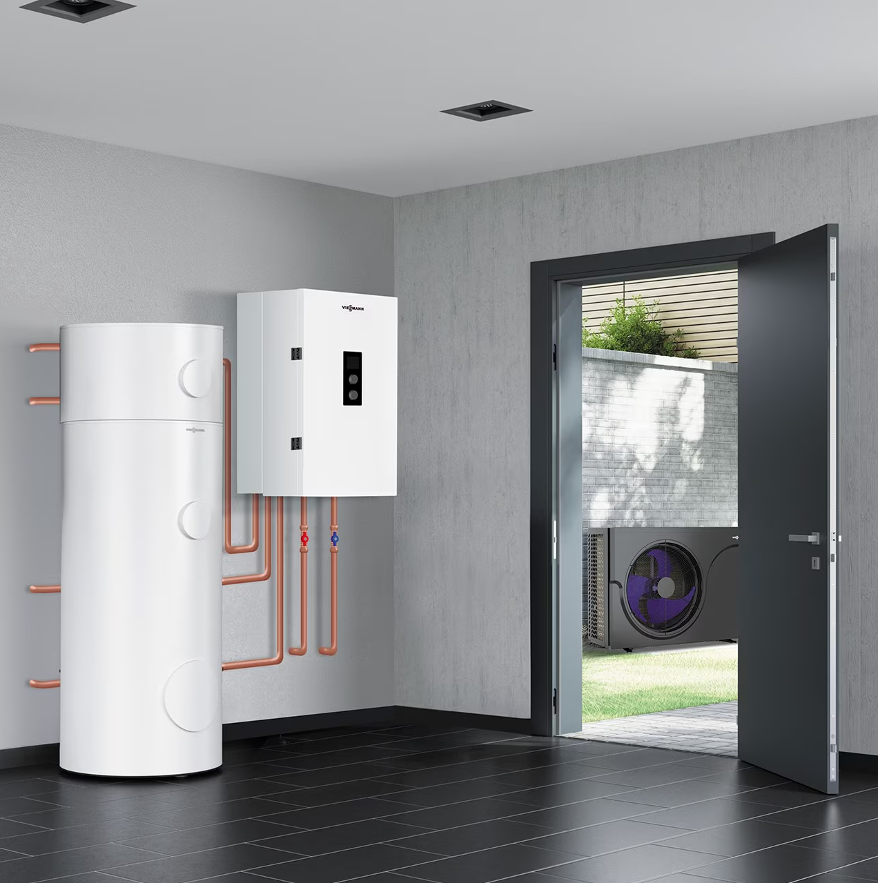 Vitocal 100-AW Air-to-Water Heat Pump
